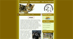 Desktop Screenshot of cicamenhely.hu